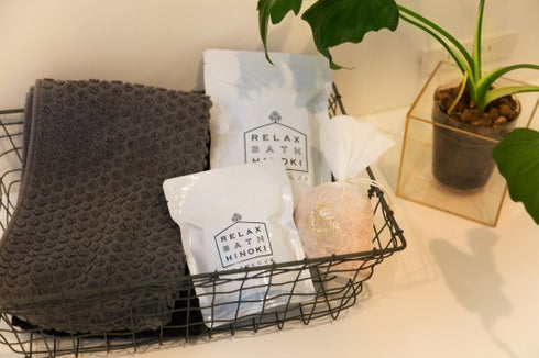 オウチdeヒノキ RELAX BATH HINOKI (入浴用パック)